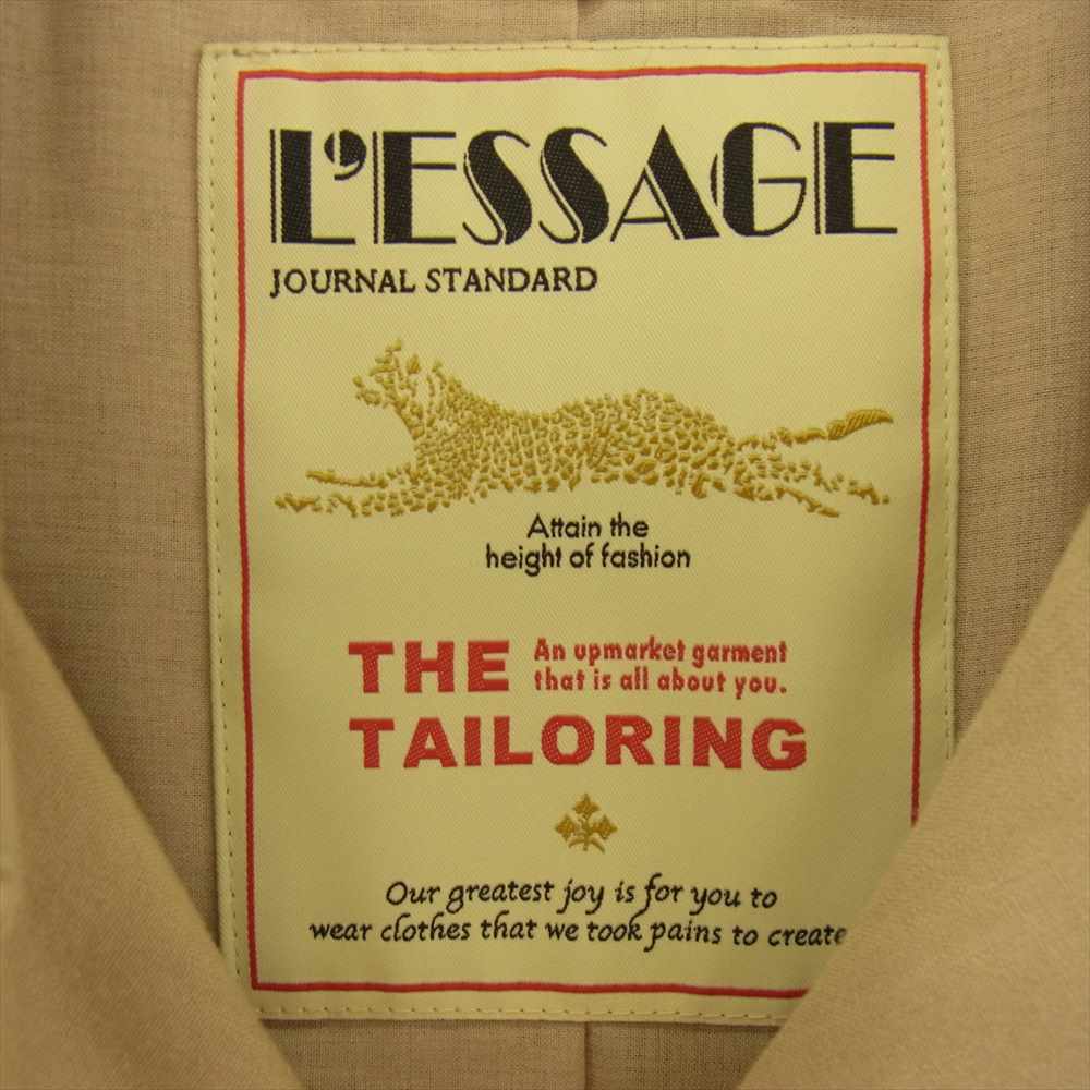 JOURNAL STANDARD ジャーナルスタンダード L'ESSAGE リネン レーヨン トレンチコート【中古】
