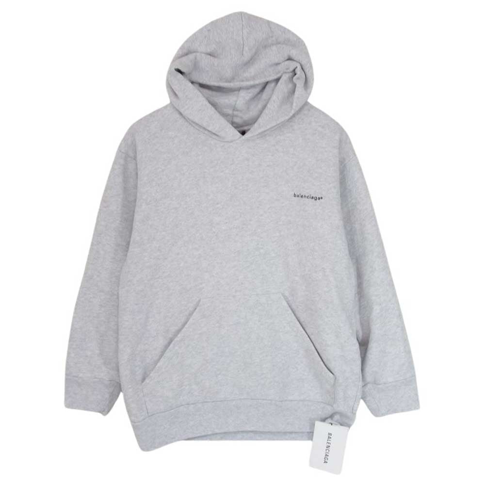 BALENCIAGA バレンシアガ Kids Hoodie キッズ プルオーバー フーディー パーカー 10Y グレー系【中古】