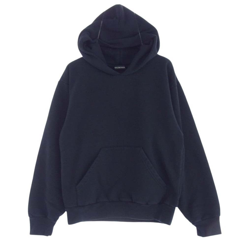 BALENCIAGA バレンシアガ Kids Hoodie キッズ プルオーバー フーディー パーカー ブラック 10Y ブラック系 10【中古】