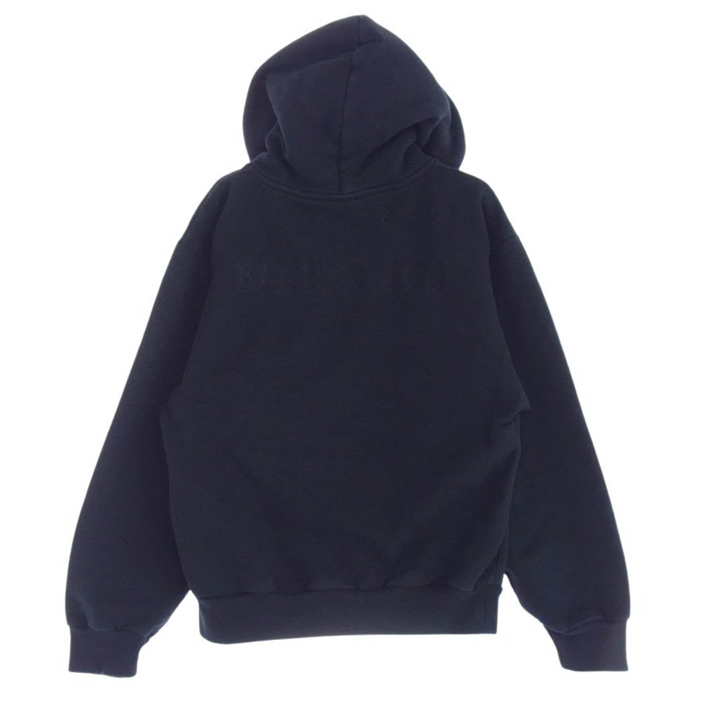 BALENCIAGA バレンシアガ Kids Hoodie キッズ プルオーバー フーディー パーカー ブラック 10Y ブラック系 10【中古】