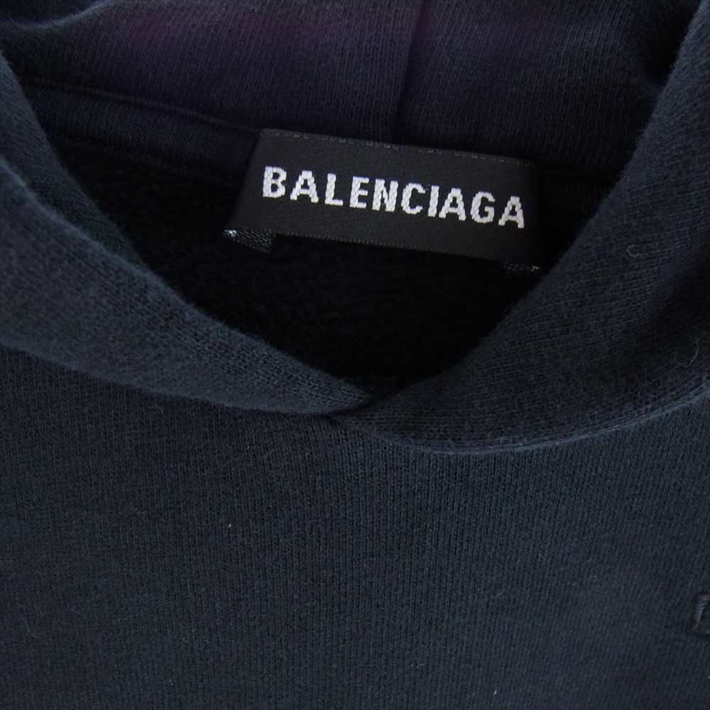 BALENCIAGA バレンシアガ Kids Hoodie キッズ プルオーバー フーディー パーカー ブラック 10Y ブラック系 10【中古】