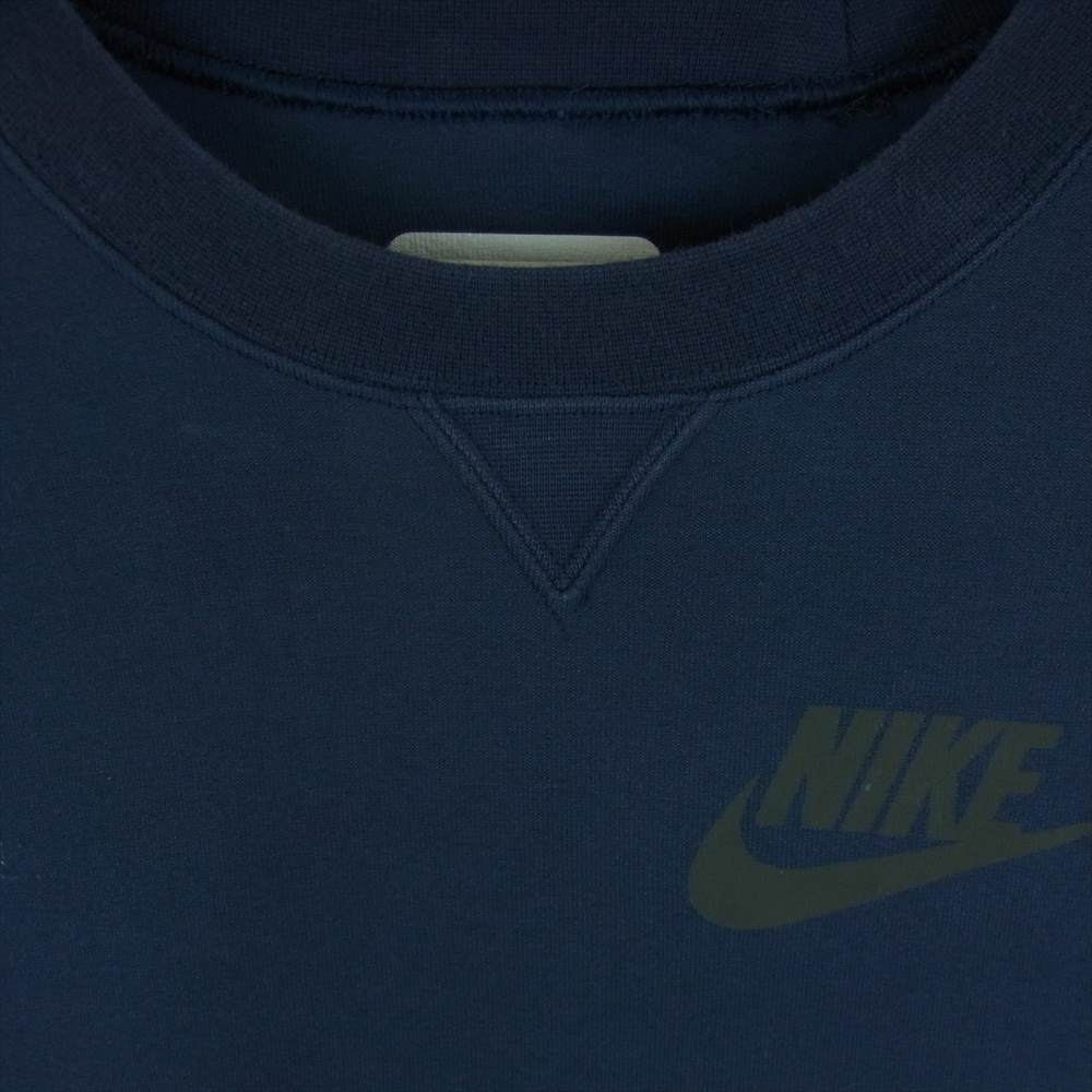 Sacai サカイ 802245-451 NikeLab x Sacai サカイ Tech Fleece Sweater バックプリーツ フレア テック フリース スウェット ネイビー系 XXS【中古】