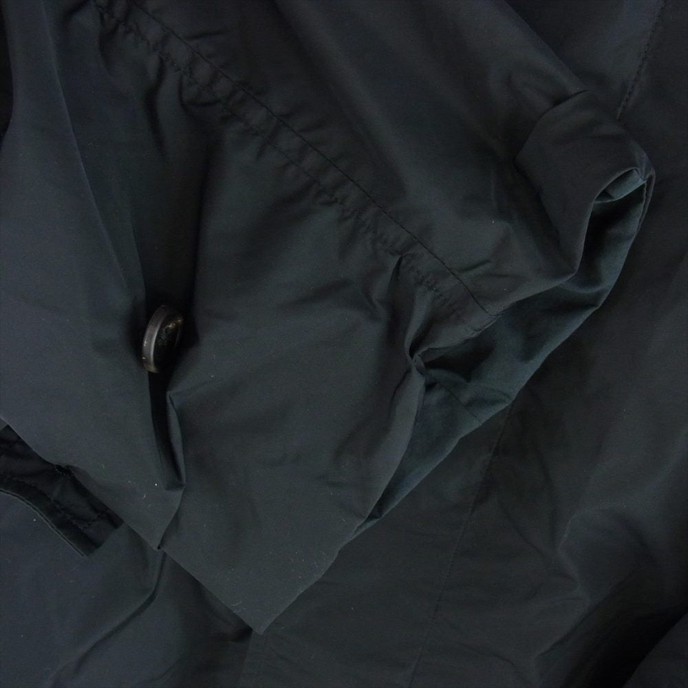 stein ST.214 OVERSIZED WIND COAT オーバーサイズド ウィンド コート コットン ナイロン ステンカラーコート ブラック系 M【中古】