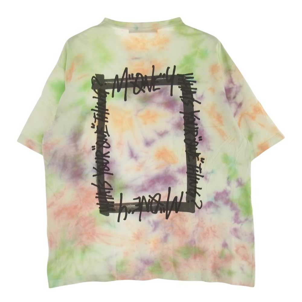 スタジオセブン tie Dye Tee タイダイ 半袖 Tシャツ ホワイト マルチカラー系 XL【中古】