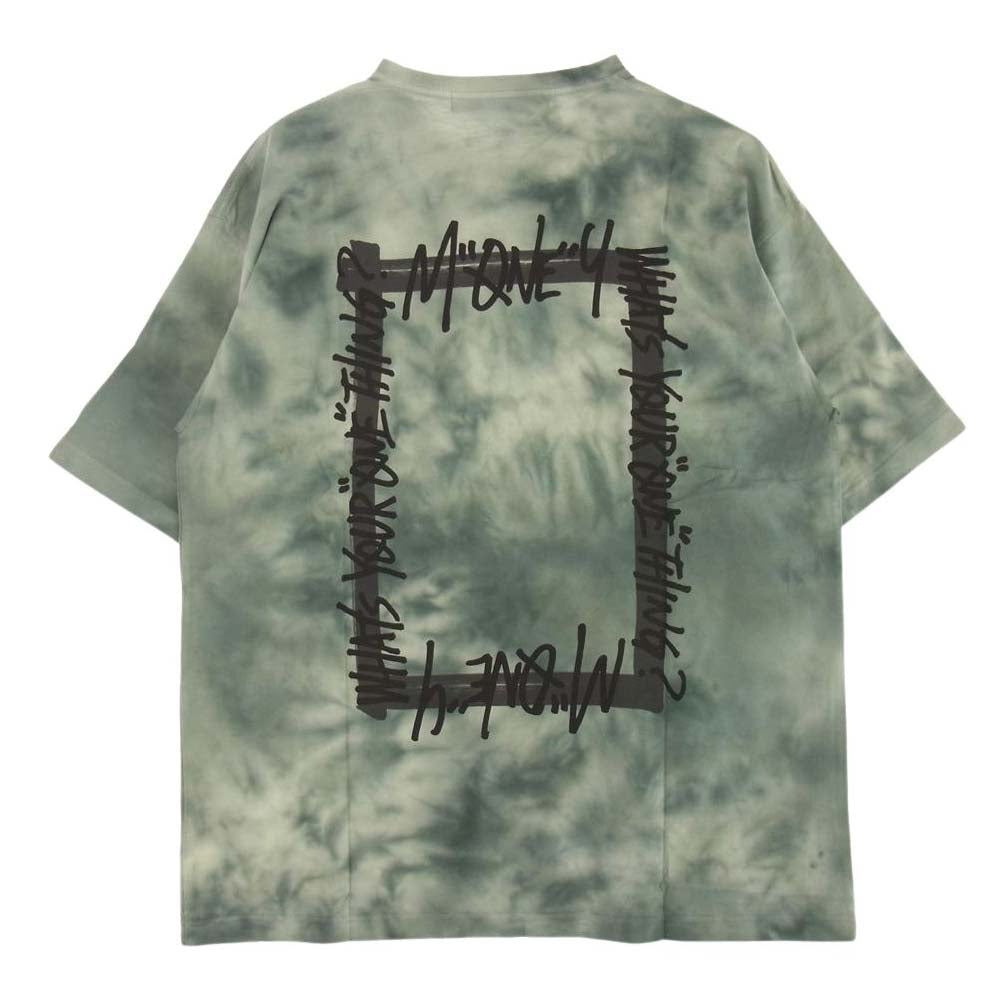 スタジオセブン 70864238 tie Dye Tee タイダイ 半袖 Tシャツ グレー グレー系 XL【新古品】【未使用】【中古】