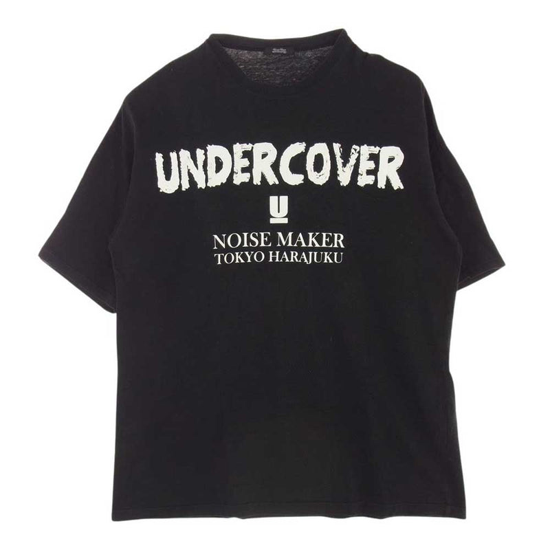 UNDERCOVER アンダーカバー 17SS NOISE MAKER TEE プリント 半袖 Tシャツ ブラック系 3【中古】