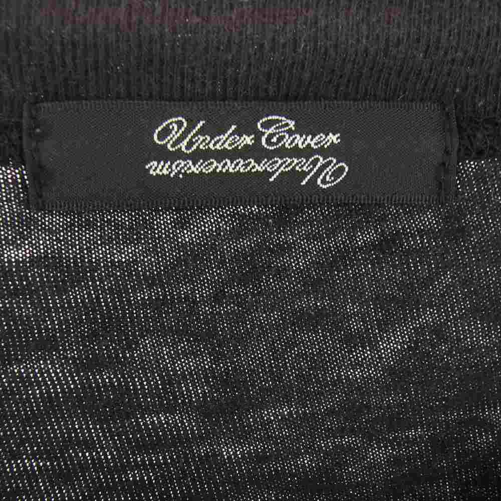 UNDERCOVER アンダーカバー 17SS NOISE MAKER TEE プリント 半袖 Tシャツ ブラック系 3【中古】
