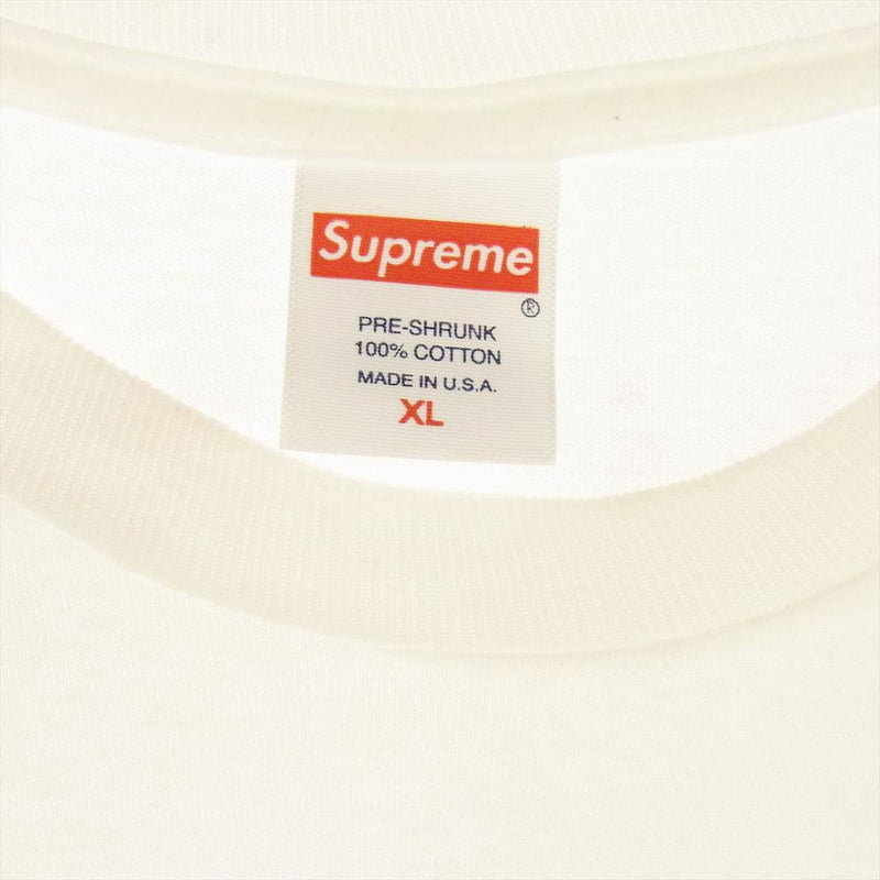 Supreme シュプリーム 20SS Anno Domini Tee  アンノ ドミニ 半袖 Tシャツ ホワイト系 XL【中古】