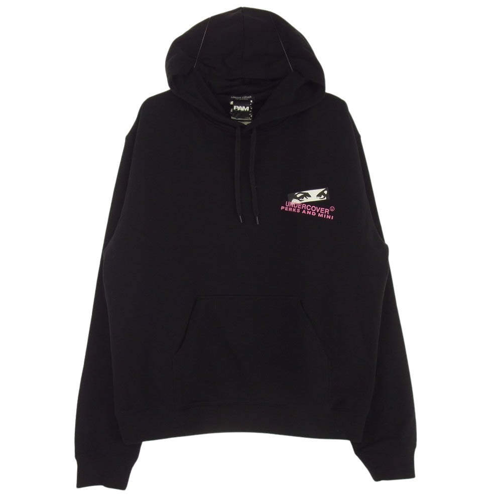 UNDERCOVER アンダーカバー × pam PERKS AND MINI S HOODIE ビッグシルエット スウェット パーカー ブラック系 XL【中古】