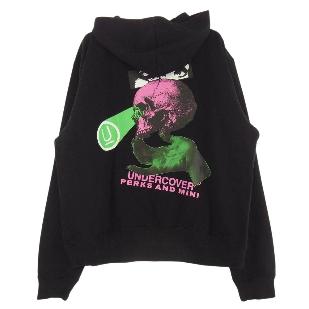 UNDERCOVER アンダーカバー × pam PERKS AND MINI S HOODIE ビッグシルエット スウェット パーカー ブラック系 XL【中古】