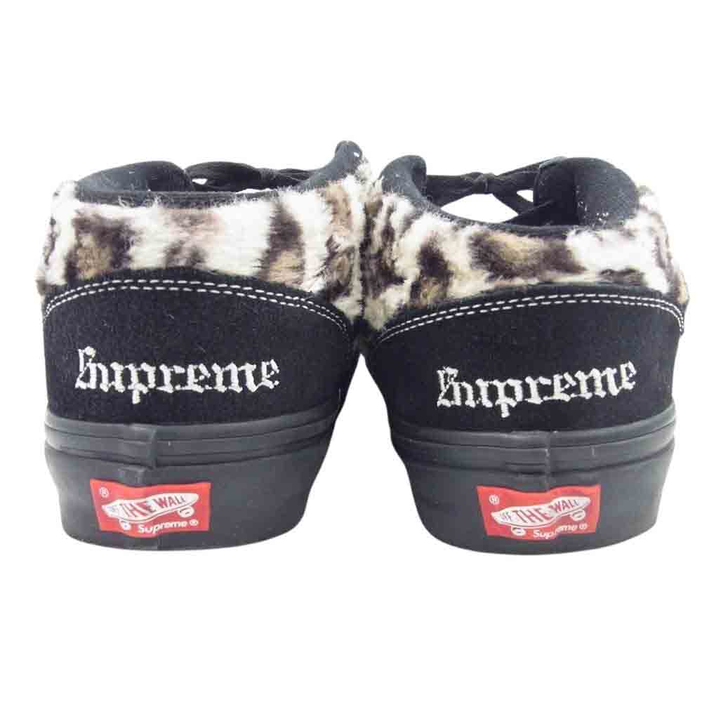 VANS バンズ 23AW VN0A5KYABMA SKATE HALF CAB 92 スケート ハーフキャブ レオパード ヒョウ柄 ハイカット スニーカー ブラック系 28cm【中古】