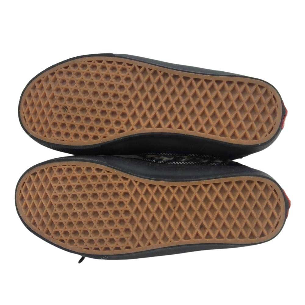 VANS バンズ 23AW VN0A5KYABMA SKATE HALF CAB 92 スケート ハーフキャブ レオパード ヒョウ柄 ハイカット スニーカー ブラック系 28cm【中古】