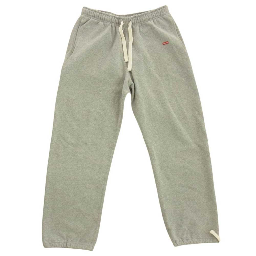 Supreme シュプリーム 23AW Small Box Sweatpant Drawcord スモール ボックスロゴ スウェット ロング パンツ グレー系 M【中古】