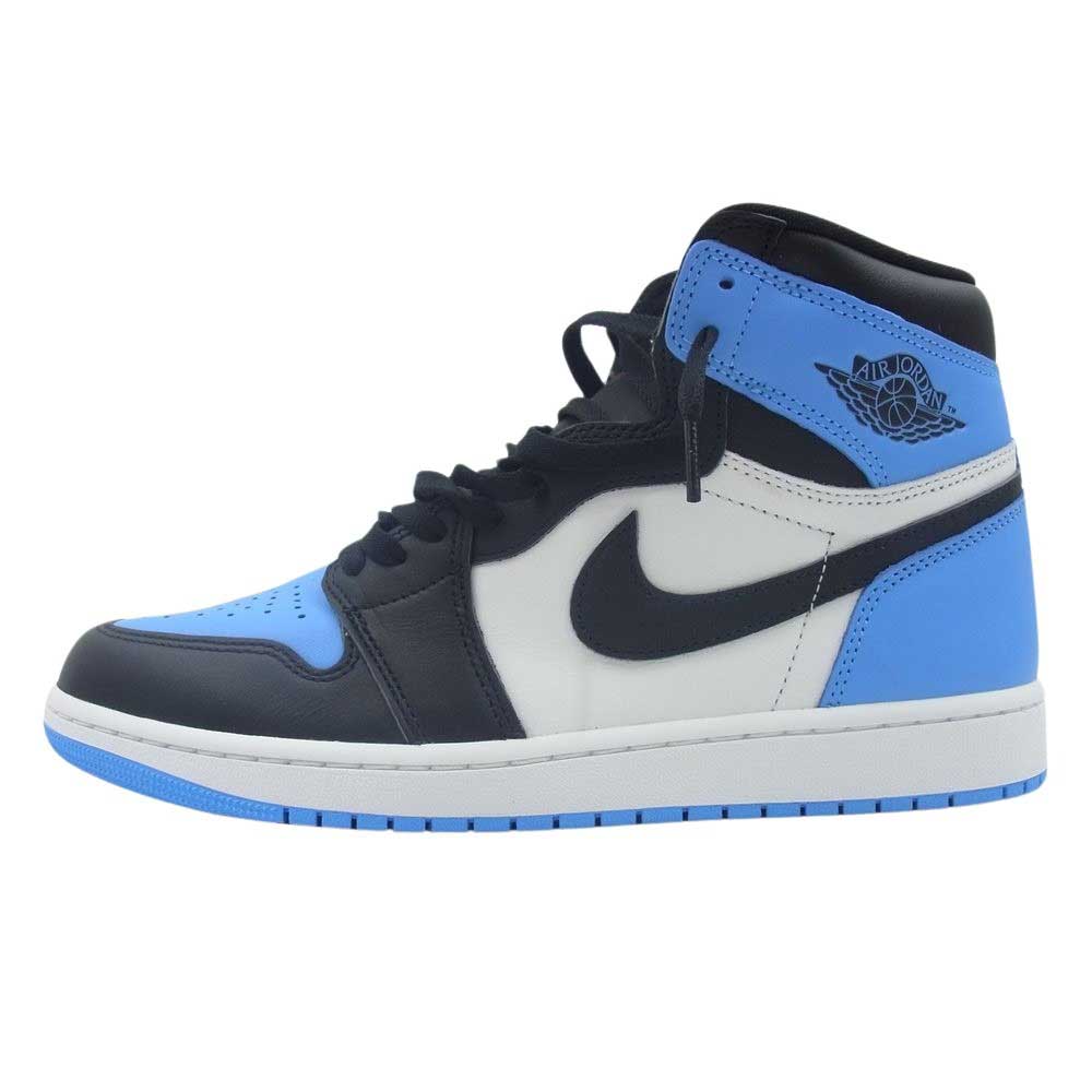 NIKE ナイキ DZ5485-400 Air Jordan 1 Retro High OG University Blue UNC Toe エアジョーダン1 レトロ ハイ OG ユニバーシティブルー UNC トゥ ハイカットスニーカー ブルー系 ホワイト系 ブラック系 28cm【新古品】【未使用】【中古】