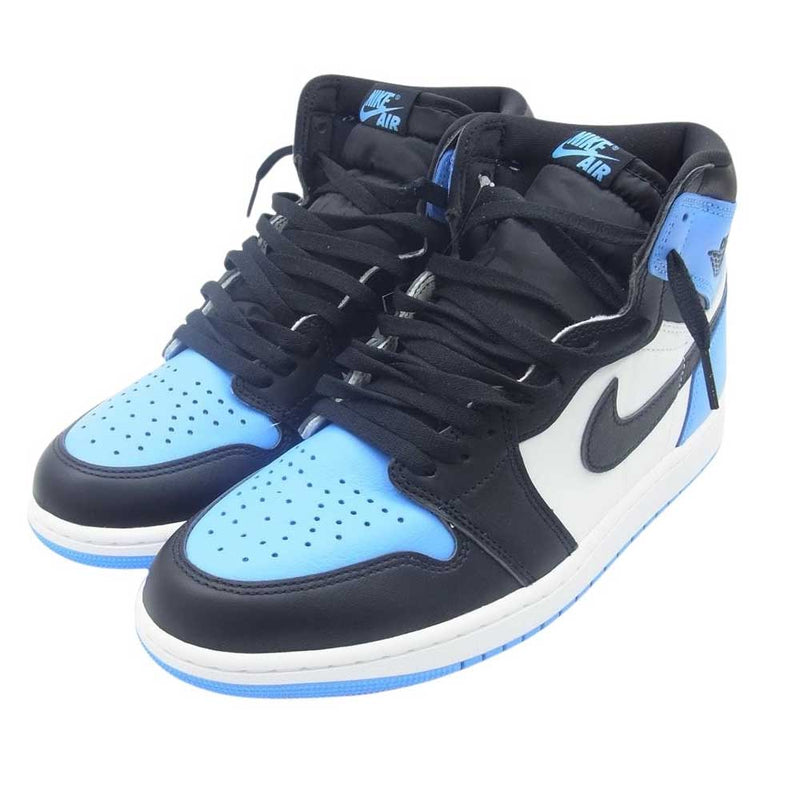 NIKE ナイキ DZ5485-400 Air Jordan 1 Retro High OG University Blue UNC Toe エアジョーダン1 レトロ ハイ OG ユニバーシティブルー UNC トゥ ハイカットスニーカー ブルー系 ホワイト系 ブラック系 28cm【新古品】【未使用】【中古】