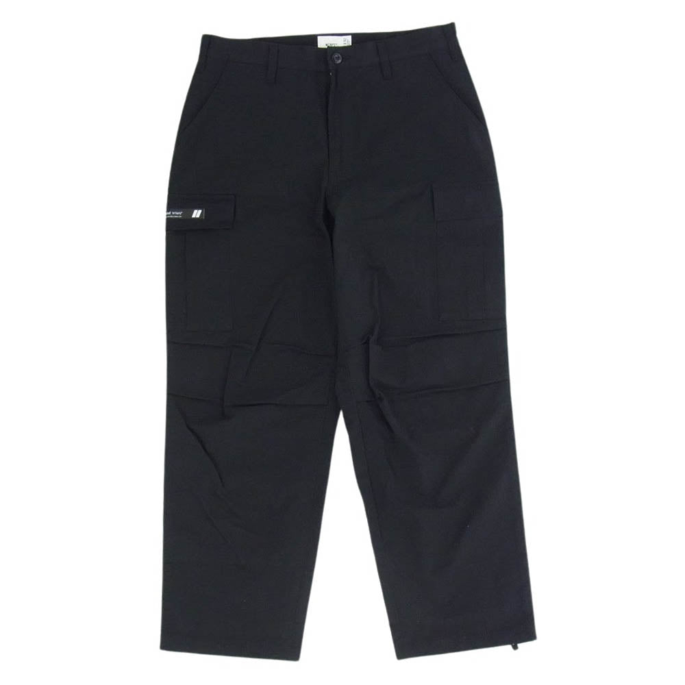 WTAPS ダブルタップス 23SS 231WVDT-PTM09 Milt9601 / Trousers / Nyco. Ripstop リップストップ カーゴパンツ ブラック系 X 02【中古】