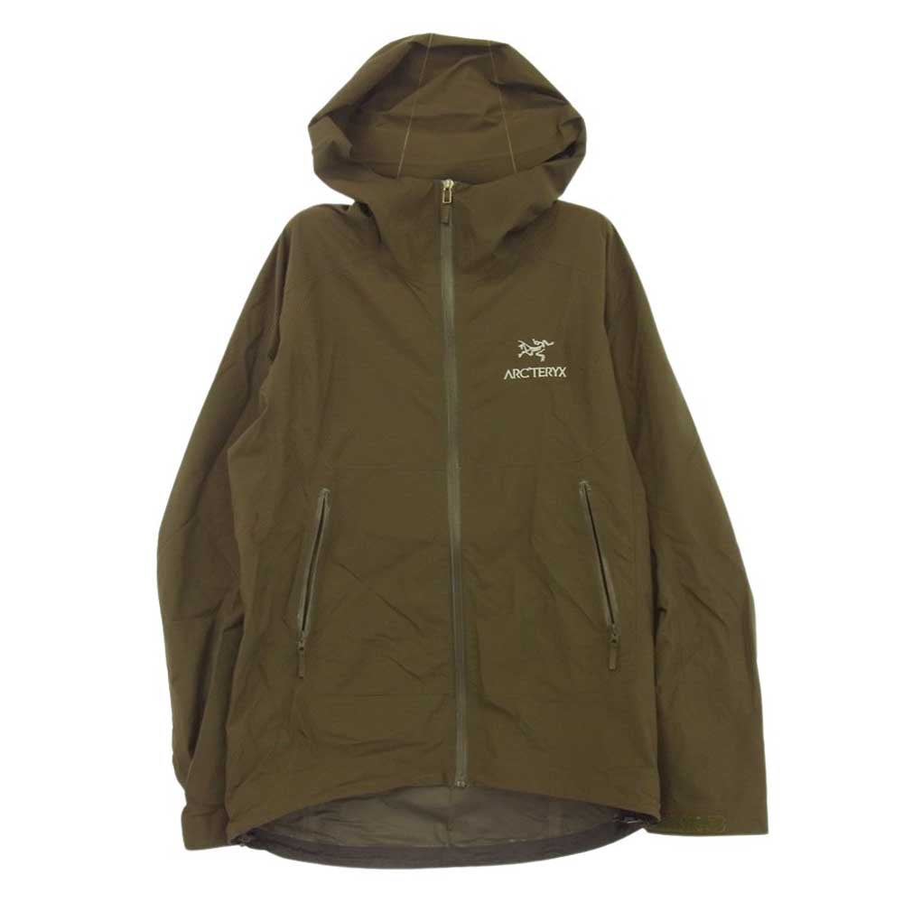 ARC'TERYX アークテリクス ZETA SL JACKET GORE TEX ゼータ SL ゴアテックス ジャケット  カーキ系 XS【中古】