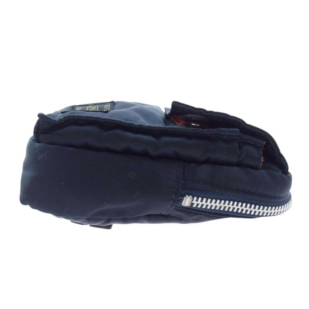 PORTER ポーター TANKER タンカー ポーチ ミニバッグ ネイビー系【中古】