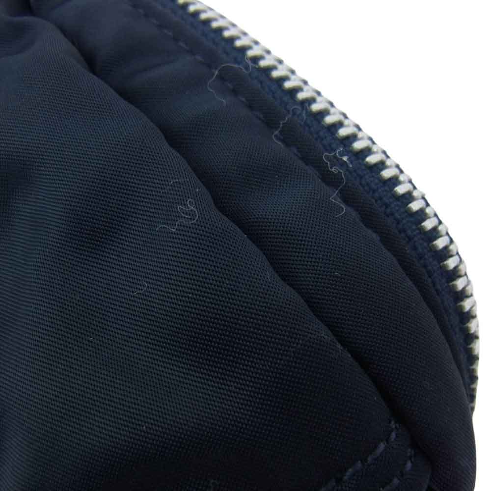 PORTER ポーター TANKER タンカー ポーチ ミニバッグ ネイビー系【中古】