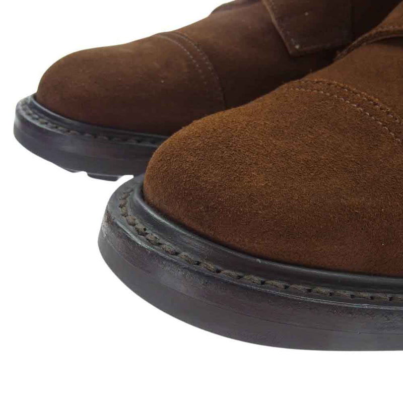 Tricker's トリッカーズ M2904  Super boots スエード レザー レースアップ スーパーブーツ ブラウン系 9.5【中古】