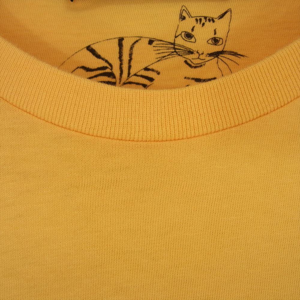 HYSTERIC GLAMOUR ヒステリックグラマー 0443CL05 ANDY WARHOL アンディ ウォーホル PLAY BOY カットソー イエロー系 S【中古】