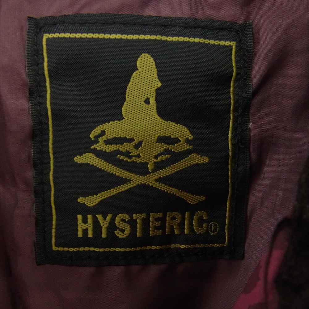 HYSTERIC GLAMOUR ヒステリックグラマー 0123AB02 PRIMA LOFT JKT プリマロフト 総柄 ジャケット FREE【中古】