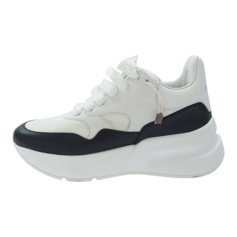 Alexander McQueen アレキサンダーマックイーン 533710 Oversized Runner オーバーサイズ ランナー スニーカー ホワイト系 36【中古】