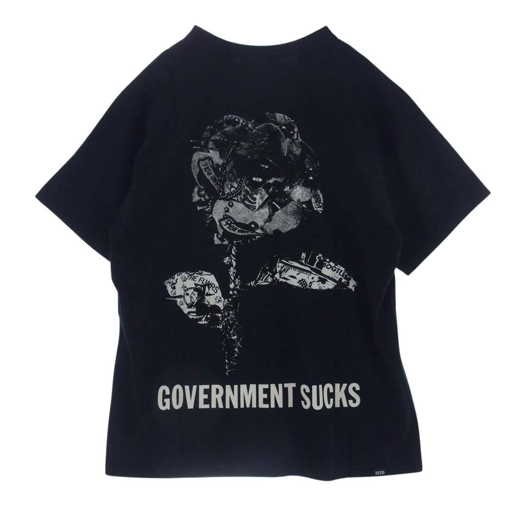 HYSTERIC GLAMOUR ヒステリックグラマー 02241CT60 SDGS VICIOUS Tシャツ ブラック系 L【新古品】【未使用】【中古】