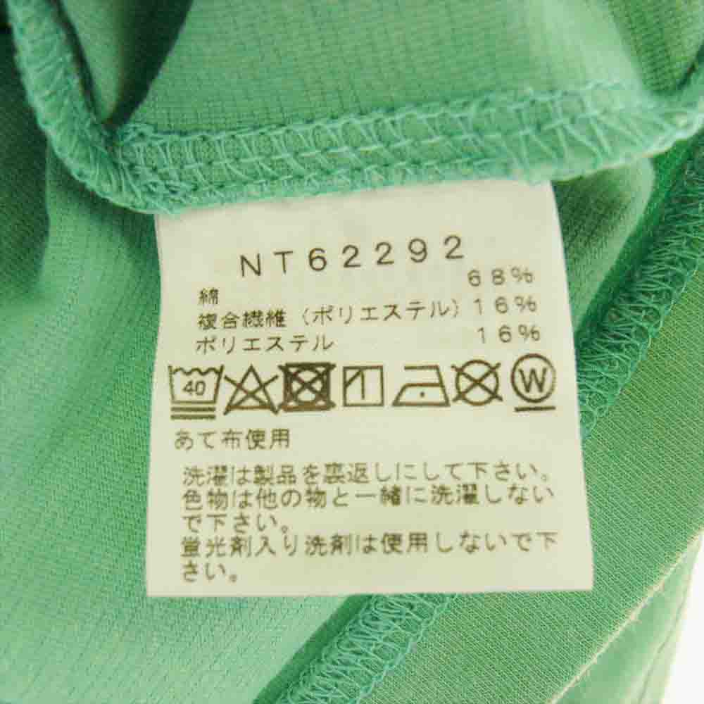 THE NORTH FACE ノースフェイス NT62292 L/S Free Run Native Crew ロングスリーブフリーランネイティブクルー 長袖 カットソー グリーン系 M【中古】