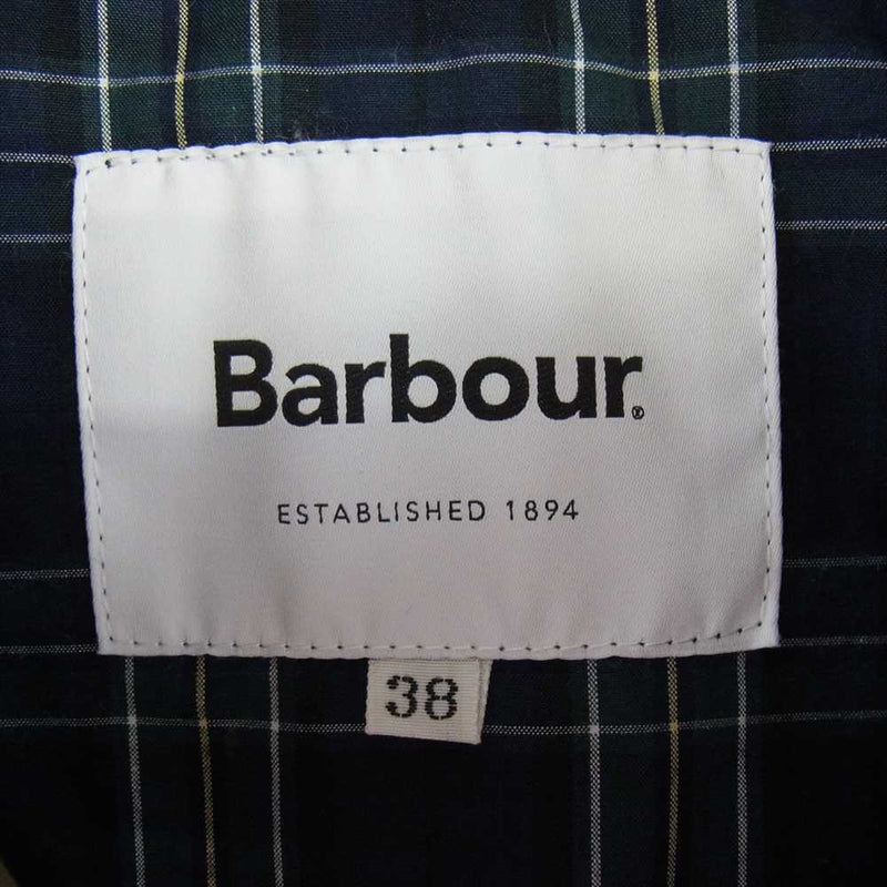 Barbour バブアー 2201225 BEAMS別注 BEDALE CLASSIC FIT ビームス別注 ピーチド コットン ビデイル クラシック ジャケット カーキ系 38【中古】