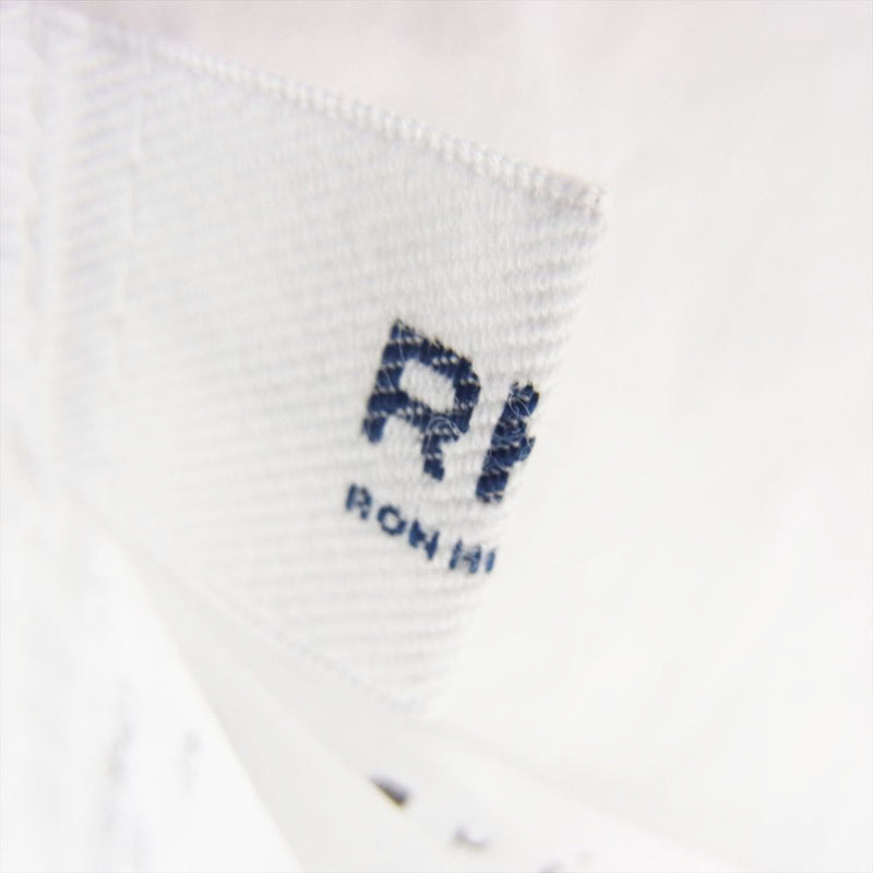 Ron Herman ロンハーマン 3510700407 1322 RHC Ucrane Shirt コットン プルオーバー 長袖 シャツ ブラウス ホワイト系【中古】