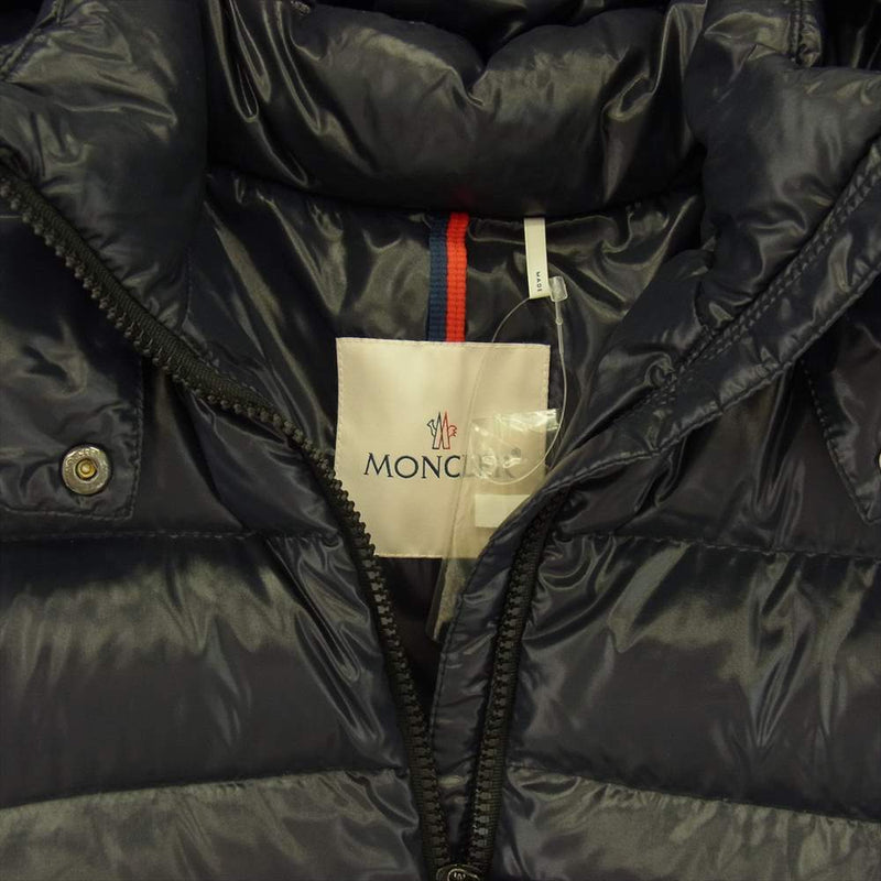 MONCLER モンクレール D29544990005 68950 MOKA モカ ナイロン キルティング ダウン コート ネイビー系【中古】