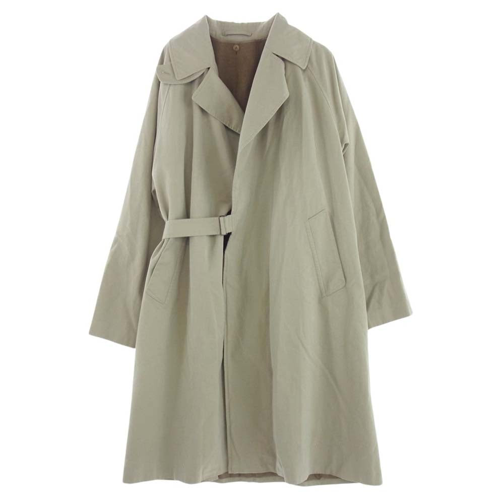 COMOLI コモリ 21AW U03-04012 ウールライナー付き ウォッシュド タイロッケン コート ベージュ系 3【中古】