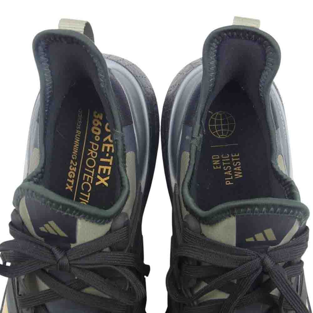 adidas アディダス HP6404 Ultra Boost 23GTX GORE-TEX ゴアテックス スニーカー カーキ系 ブラック系 27.5cm【中古】