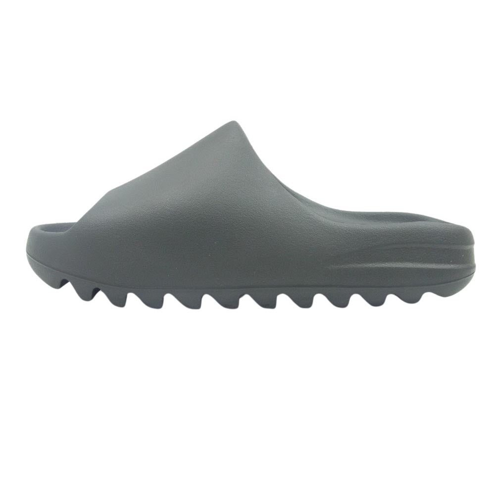YEEZY BOOST イージーブースト ID5103 adidas YEEZY Slide Dark Onyx アディダス イージースライド ダークオニキス サンダル ダークグレー系 27.5cm【美品】【中古】