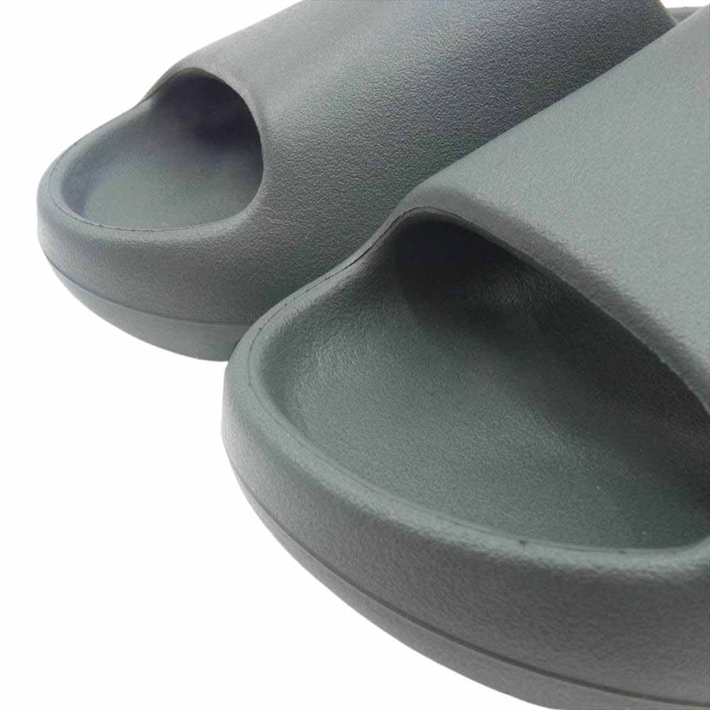 YEEZY BOOST イージーブースト ID5103 adidas YEEZY Slide Dark Onyx アディダス イージースライド ダークオニキス サンダル ダークグレー系 27.5cm【美品】【中古】
