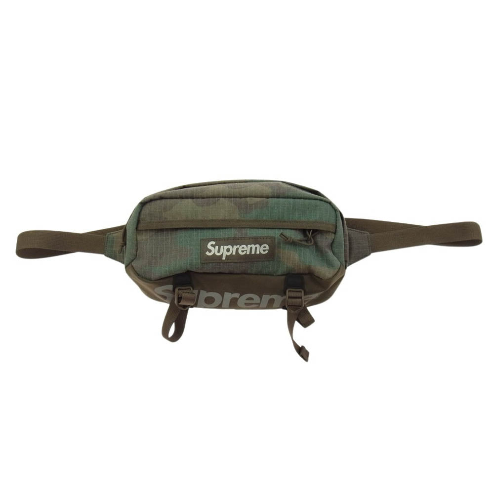 Supreme シュプリーム 24SS Waist Bag Woodland Camo ウエストバッグ ウッドランドカモ 迷彩 マルチカラー系【中古】