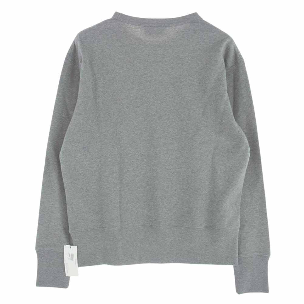 ACNE STUDIOS アクネストゥディオズ FN-MN-SWEA000033 BI0021 ロゴ プリント プルオーバー スウェット グレー グレー系 S【美品】【中古】