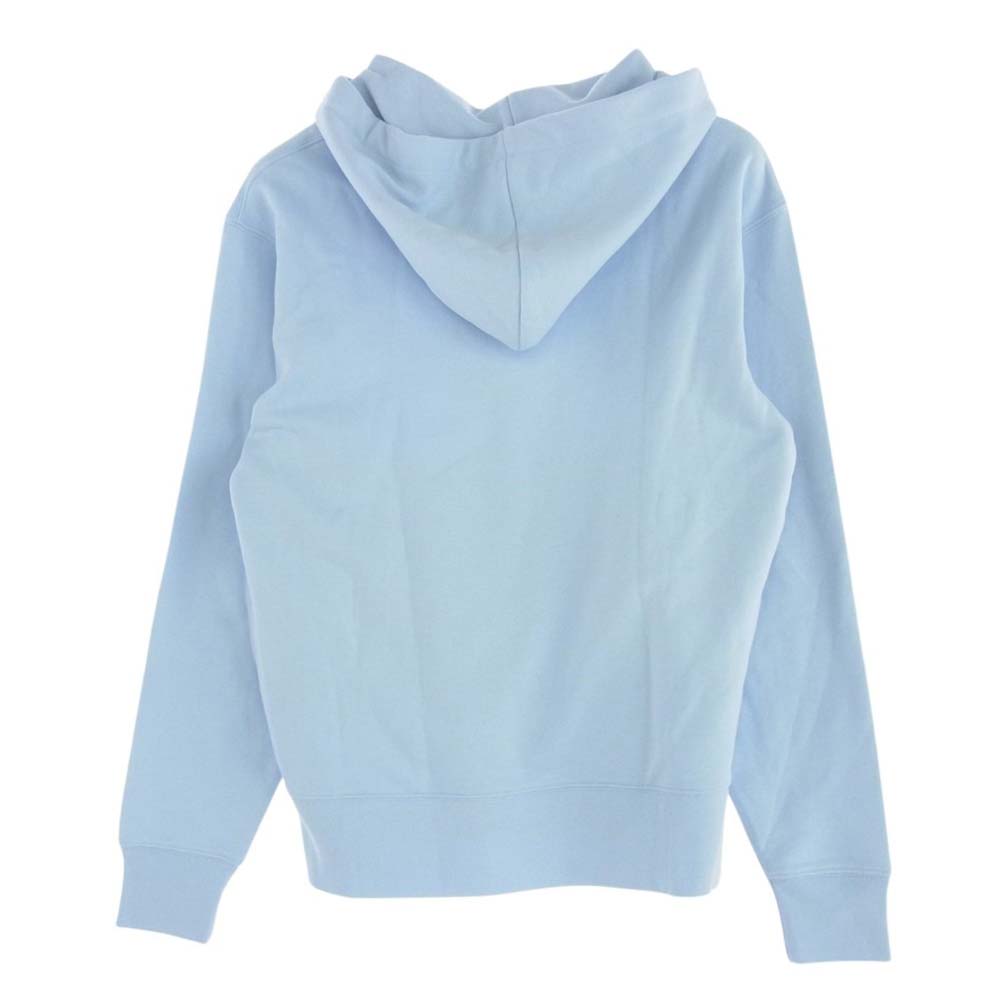 ACNE STUDIOS アクネストゥディオズ FERRIS LOGO BI0020 ロゴ プリント プルオーバー パーカー  ライトブルー系 S【美品】【中古】