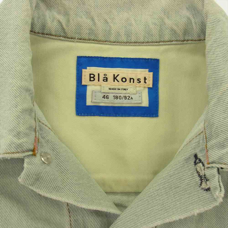 ACNE STUDIOS アクネストゥディオズ 22H165 Bla Konst Denim Jacket Light Blue デニム ジャケット ライトブルー系 46【中古】