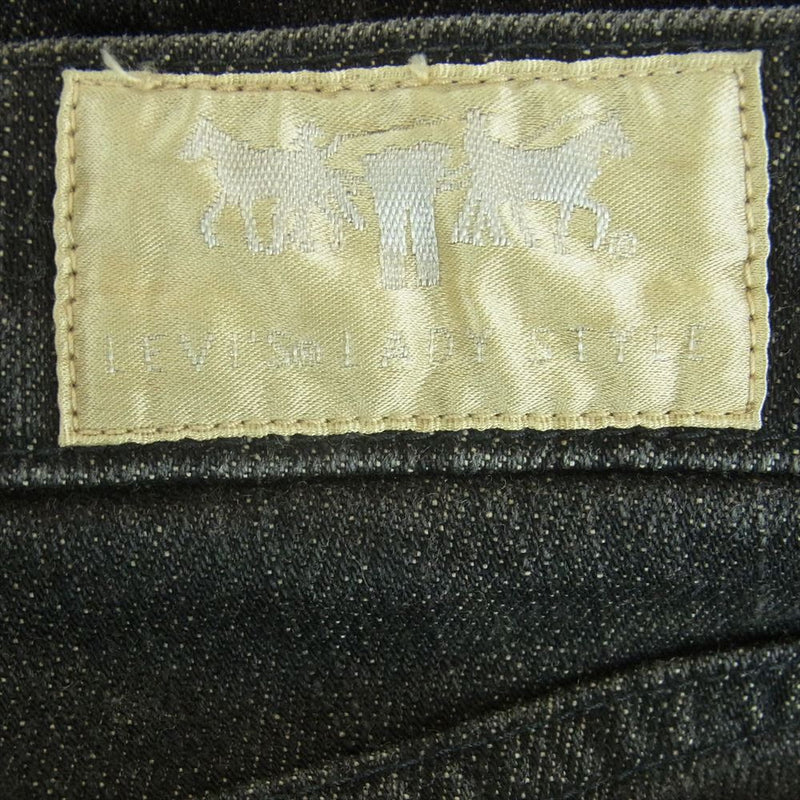 Levi's リーバイス F2554-2959 Perfect body Ledy Style パーフェクトボディ レディスタイル デニム パンツ グレー系 27【中古】