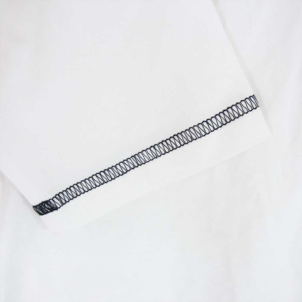 Yohji Yamamoto ヨウジヤマモト UJ-T49-018 s'yte サイト ステッチデザイン パネルドッキング ロングスリーブ ロンT 長袖 Tシャツ カットソー ホワイト ホワイト系 3【中古】