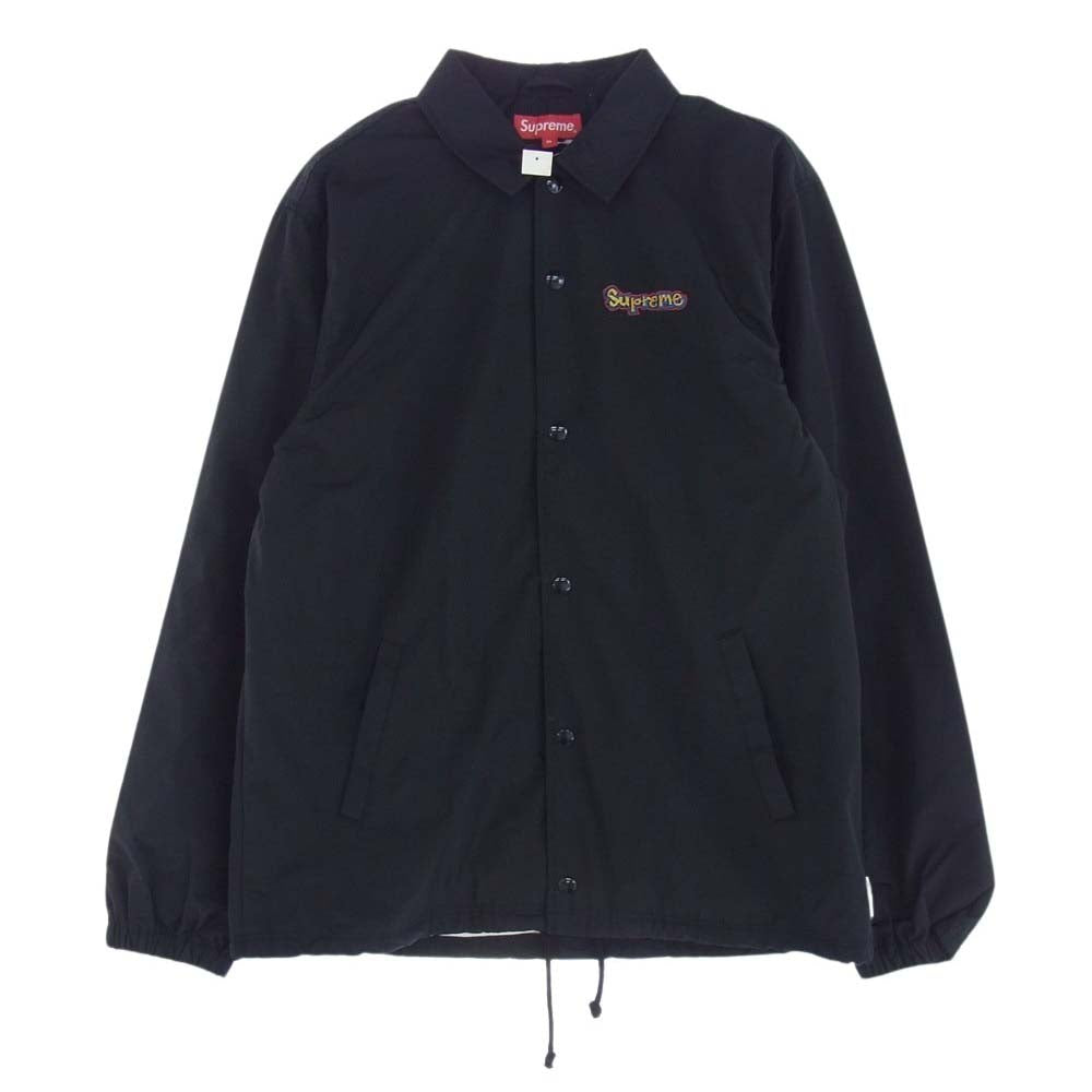 Supreme シュプリーム 18SS Gonz Logo Coaches Jacket ゴンズ ロゴ コーチャーズ コーチ ジャケット ブラック系 M【極上美品】【中古】