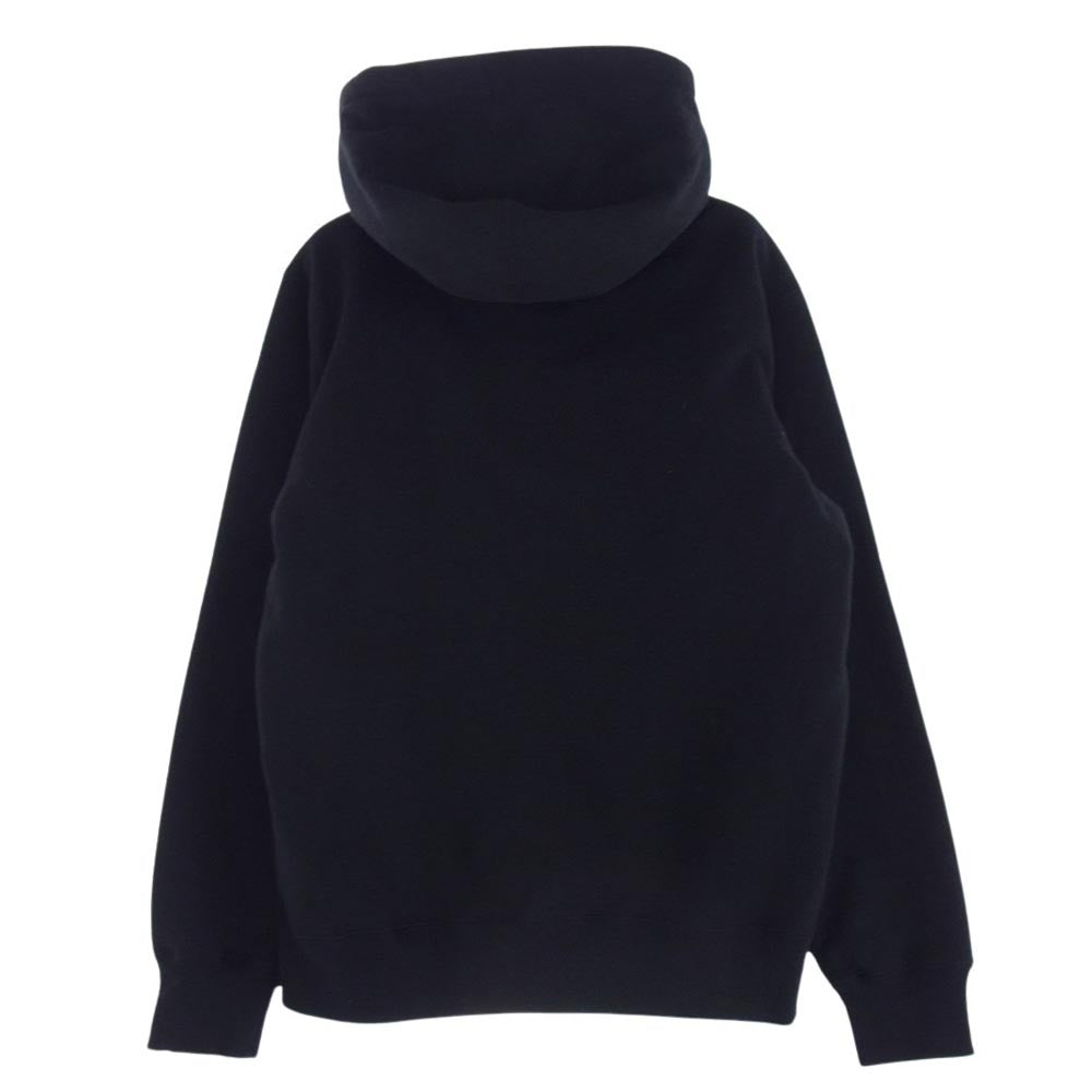 Supreme シュプリーム 18AW Reflective Small Box Zip Up Sweatshirt リフレクティブ スモール ボックスロゴ ジップアップ スウェットシャツ パーカー フーディー ブラック系 M【極上美品】【中古】