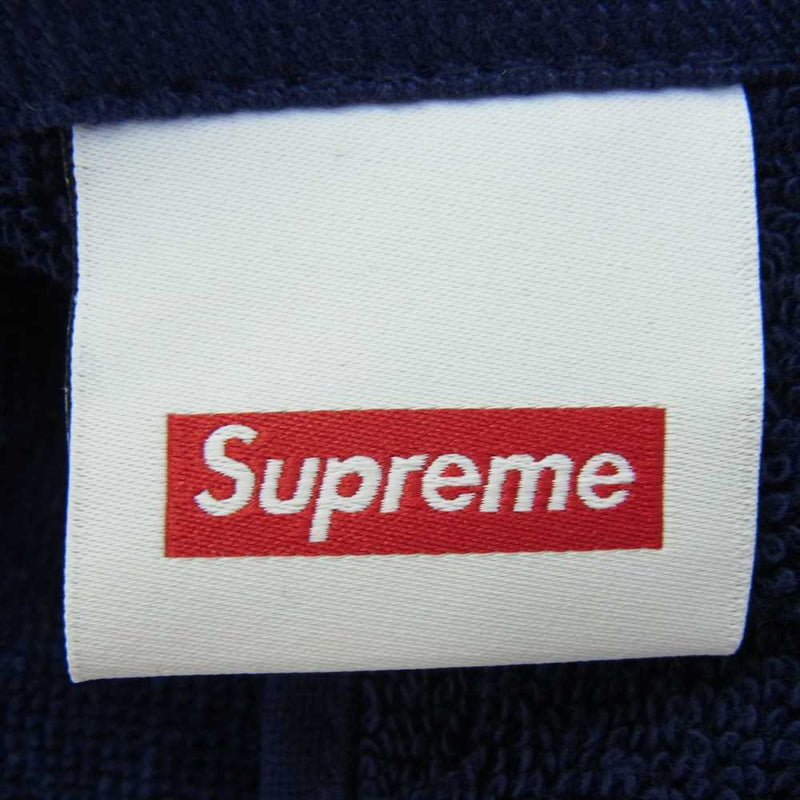 Supreme シュプリーム 23SS Tonal Logo Towel バスタオル タオルケット ネイビー系【極上美品】【中古】