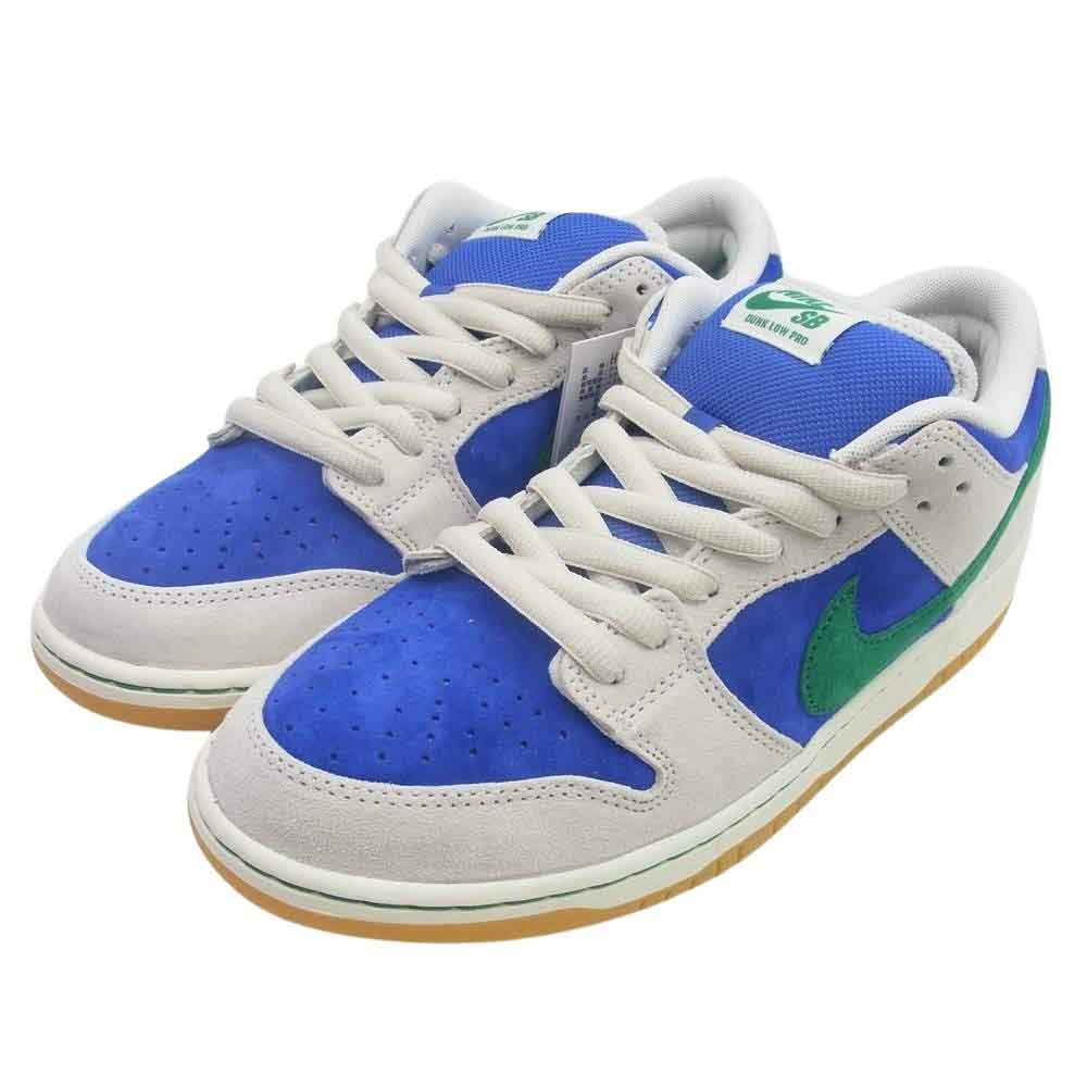 NIKE ナイキ HF3704-001 SB Dunk Low Phantom/Malachite/Hyper Royal ダンク ロー スニーカー ブルー系 ホワイト系 28cm【極上美品】【中古】