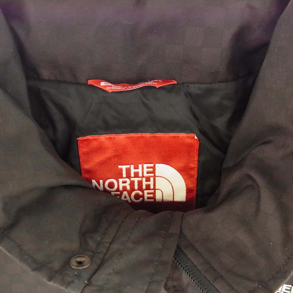 Supreme シュプリーム × THE NORTH FACE ノースフェイス Windbreaker Pullover ウィンドブレイカー プルオーバー  チェック ジャケット ブラック系 M【中古】