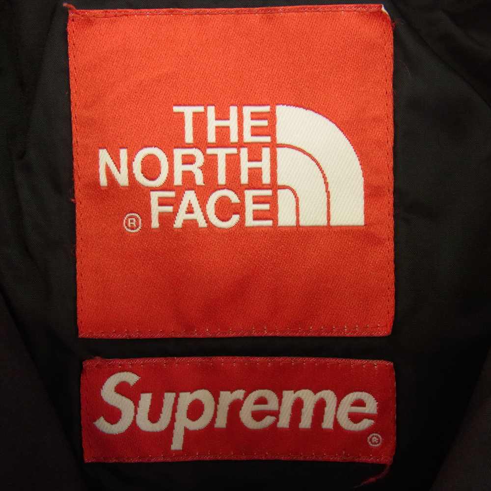 Supreme シュプリーム × THE NORTH FACE ノースフェイス Windbreaker Pullover ウィンドブレイカー プルオーバー  チェック ジャケット ブラック系 M【中古】