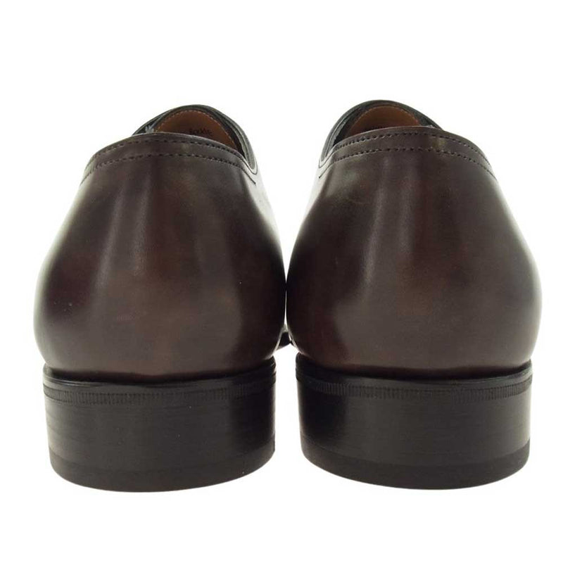 John Lobb ジョンロブ PHILIP II フィリップ2 DOUBLE BUCKLE ダブルバックル ダブルモンク レザー シューズ ダークブラウン系 7【新古品】【未使用】【中古】