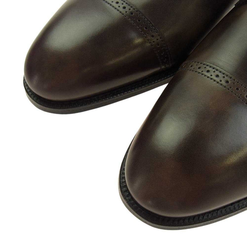 John Lobb ジョンロブ PHILIP II フィリップ2 DOUBLE BUCKLE ダブルバックル ダブルモンク レザー シューズ ダークブラウン系 7【新古品】【未使用】【中古】